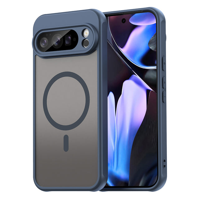 Husa de protectie Techsuit HaloFrost II MagSafe compatibil cu Google Pixel 10 Pro XL, Bleumarin