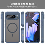 Husa de protectie Techsuit HaloFrost II MagSafe compatibil cu Google Pixel 10 Pro XL, Bleumarin