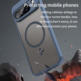Husa de protectie Techsuit HaloFrost II MagSafe compatibil cu Google Pixel 10 Pro XL, Bleumarin
