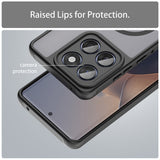 Husa de protectie Techsuit HaloFrost II MagSafe compatibil cu Motorola Edge 60 / 60 Fusion, Negru
