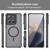 Husa de protectie Techsuit HaloFrost II MagSafe compatibil cu Motorola Edge 60 / 60 Fusion, Negru