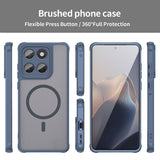 Husa de protectie Techsuit HaloFrost II MagSafe compatibil cu Motorola Edge 60 / 60 Fusion, Bleumarin
