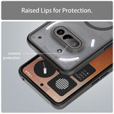 Husa de protectie Techsuit HaloFrost II MagSafe compatibil cu Nothing Phone (3a), Negru