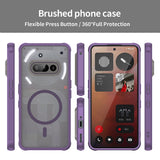 Husa de protectie Techsuit HaloFrost II MagSafe compatibil cu Nothing Phone (3a), Mov
