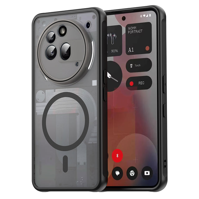 Husa de protectie Techsuit HaloFrost II MagSafe compatibil cu Nothing Phone (3a) Pro, Negru