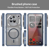 Husa de protectie Techsuit HaloFrost II MagSafe compatibil cu Nothing Phone (3a) Pro, Bleumarin