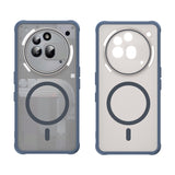 Husa de protectie Techsuit HaloFrost II MagSafe compatibil cu Nothing Phone (3a) Pro, Bleumarin