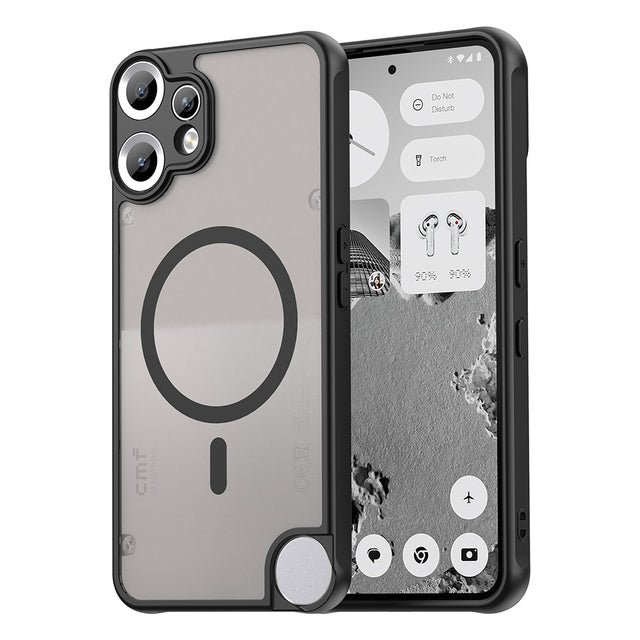 Husa de protectie Techsuit HaloFrost II MagSafe compatibil cu Nothing CMF Phone 2 Pro, Negru