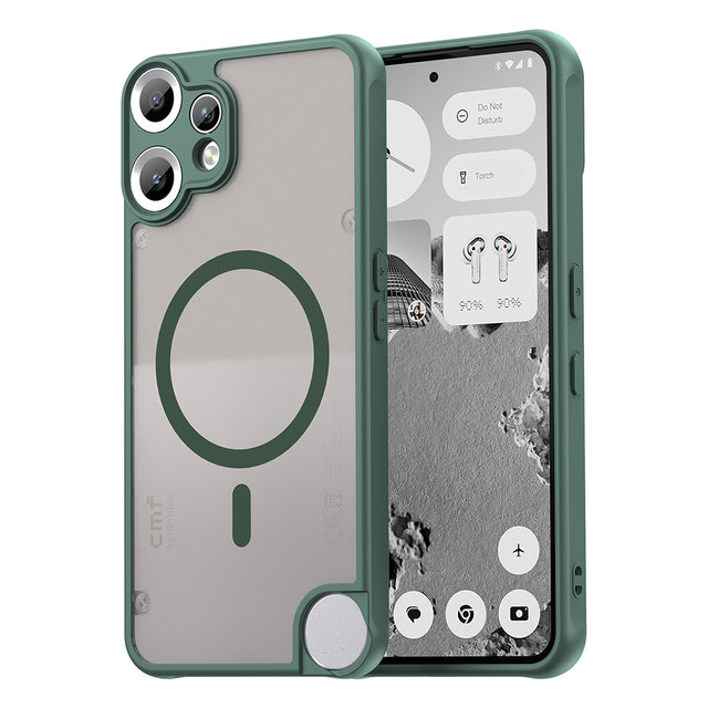 Husa de protectie Techsuit HaloFrost II MagSafe compatibil cu Nothing CMF Phone 2 Pro, Verde