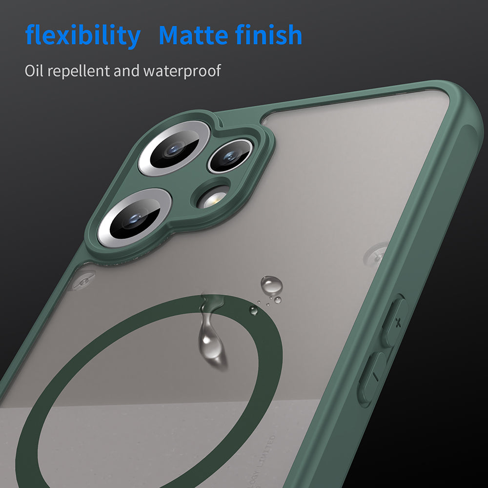 Husa de protectie Techsuit HaloFrost II MagSafe compatibil cu Nothing CMF Phone 2 Pro, Verde