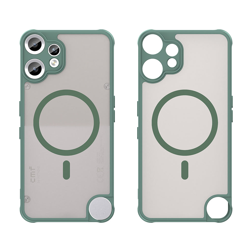 Husa de protectie Techsuit HaloFrost II MagSafe compatibil cu Nothing CMF Phone 2 Pro, Verde