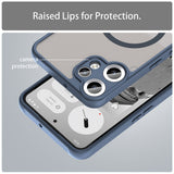 Husa de protectie Techsuit HaloFrost II MagSafe compatibil cu Nothing CMF Phone 2 Pro, Bleumarin