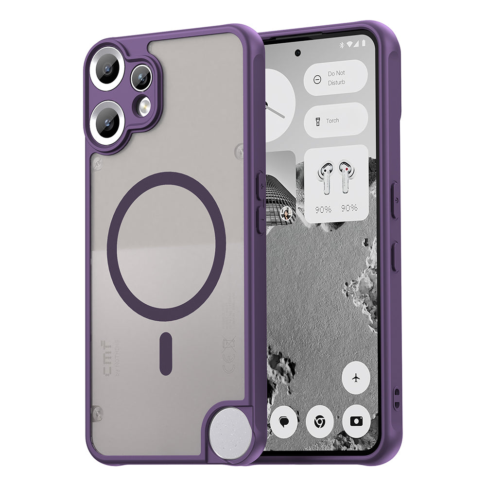 Husa de protectie Techsuit HaloFrost II MagSafe compatibil cu Nothing CMF Phone 2 Pro, Mov