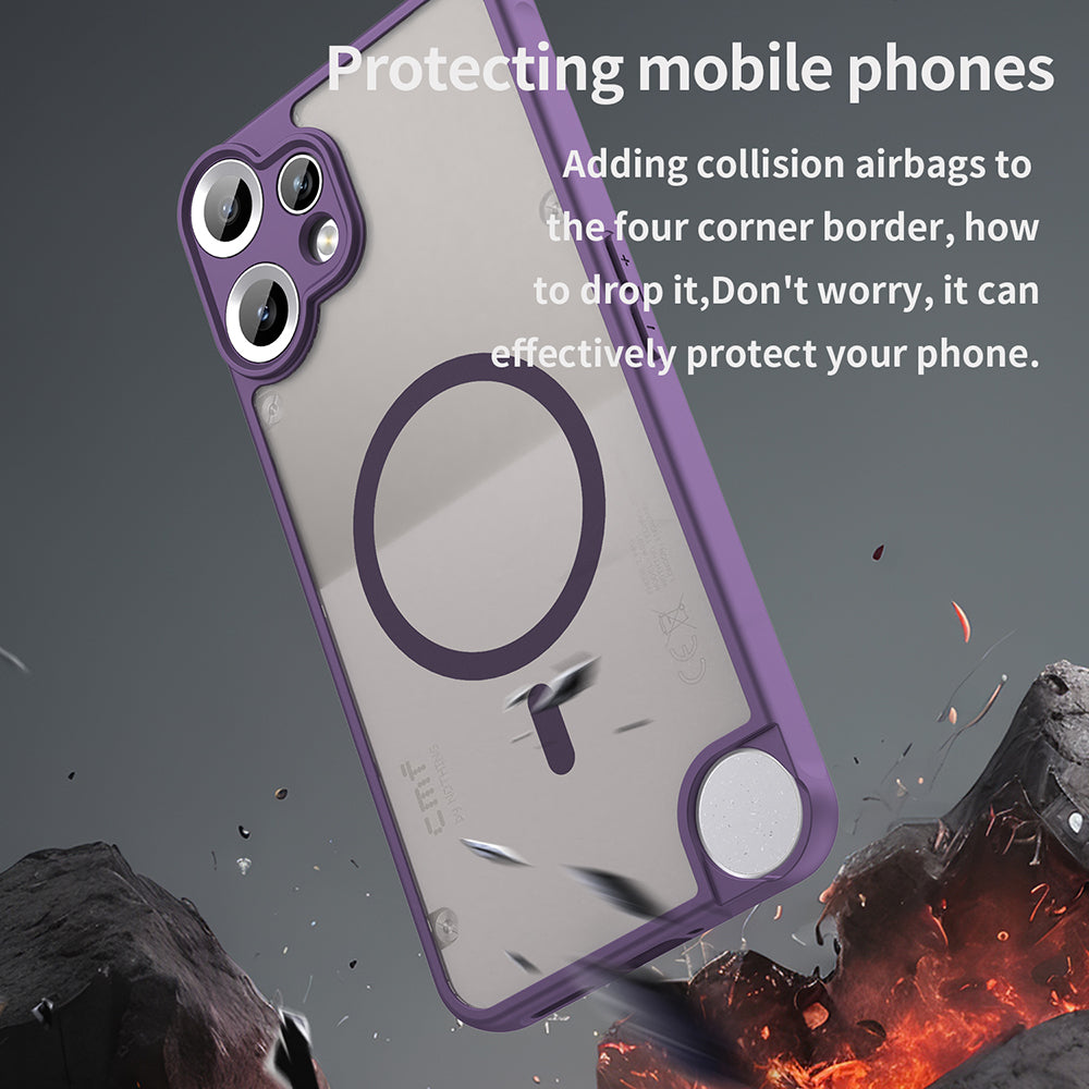 Husa de protectie Techsuit HaloFrost II MagSafe compatibil cu Nothing CMF Phone 2 Pro, Mov