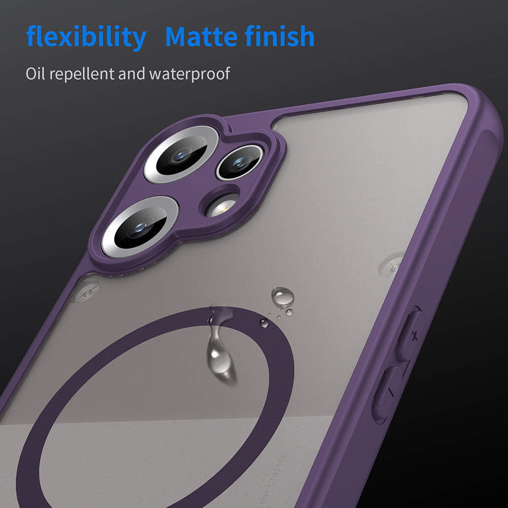 Husa de protectie Techsuit HaloFrost II MagSafe compatibil cu Nothing CMF Phone 2 Pro, Mov