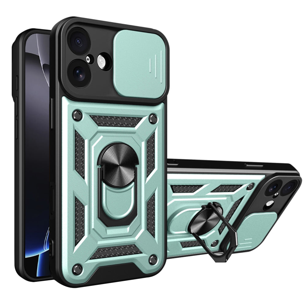 Husa de protectie Techsuit CamShield Series compatibil cu iPhone 17, Verde