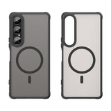 Husa de protectie Techsuit HaloFrost II MagSafe compatibil cu Sony Xperia 1 VII, Negru