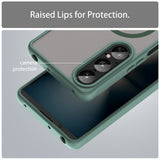 Husa de protectie Techsuit HaloFrost II MagSafe compatibil cu Sony Xperia 1 VII, Verde