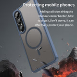 Husa de protectie Techsuit HaloFrost II MagSafe compatibil cu Sony Xperia 1 VII, Bleumarin