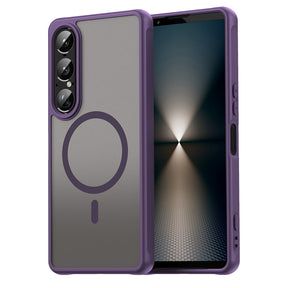 Husa de protectie Techsuit HaloFrost II MagSafe compatibil cu Sony Xperia 1 VII, Mov