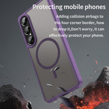 Husa de protectie Techsuit HaloFrost II MagSafe compatibil cu Sony Xperia 1 VII, Mov