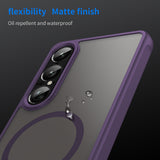 Husa de protectie Techsuit HaloFrost II MagSafe compatibil cu Sony Xperia 1 VII, Mov