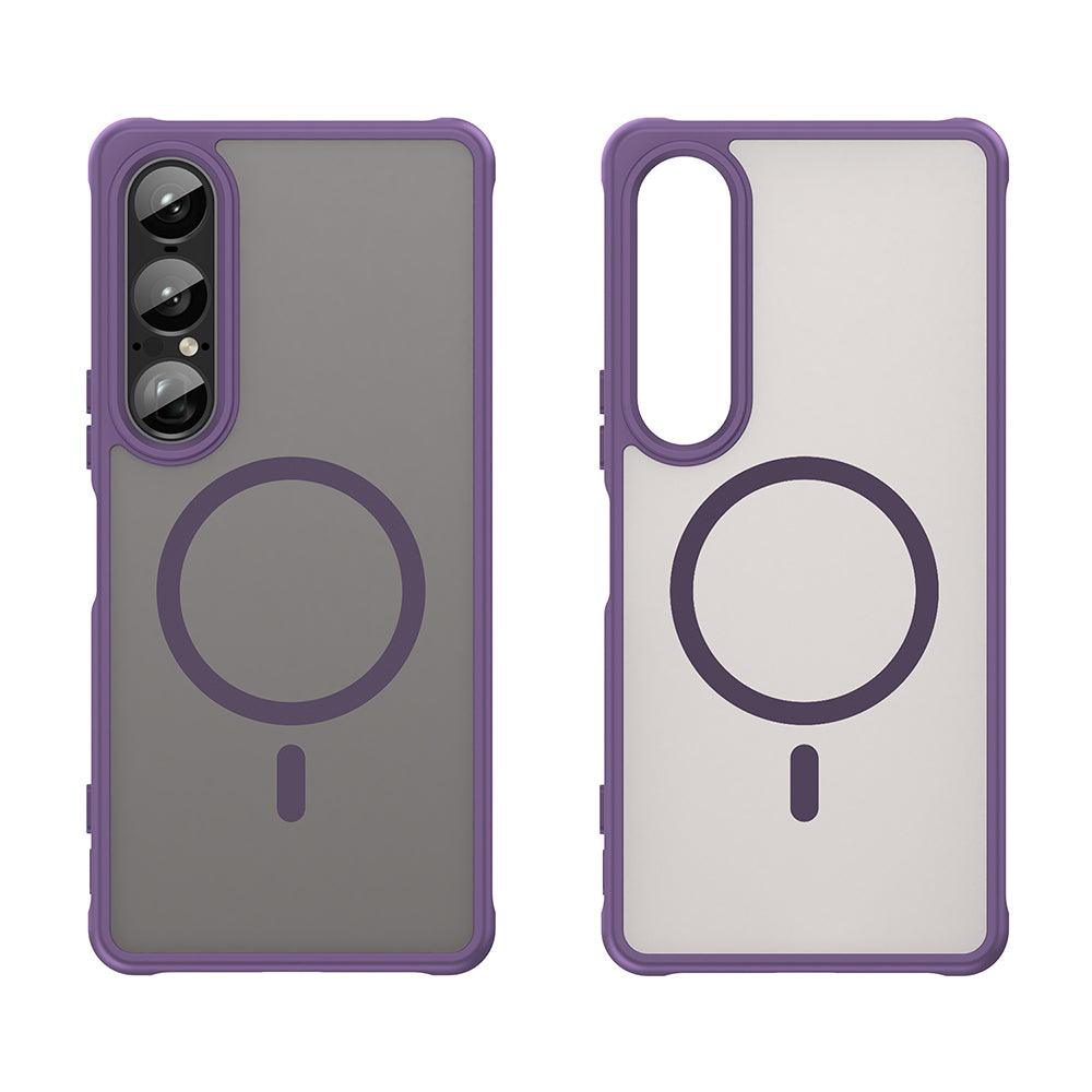 Husa de protectie Techsuit HaloFrost II MagSafe compatibil cu Sony Xperia 1 VII, Mov