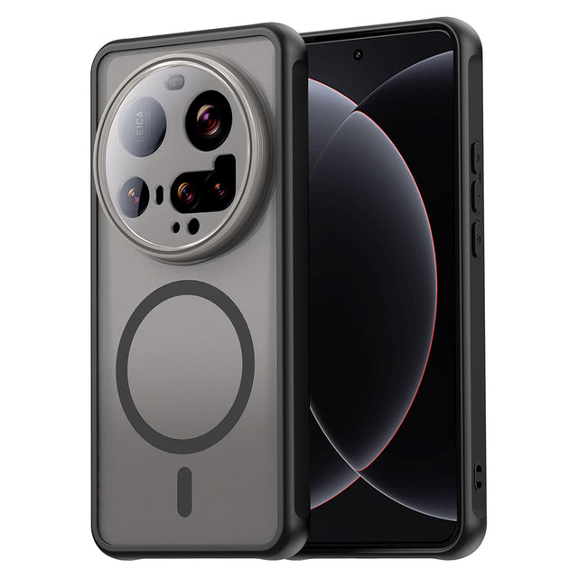 Husa de protectie Techsuit HaloFrost II MagSafe compatibil cu Xiaomi 15 Ultra, Negru