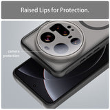Husa de protectie Techsuit HaloFrost II MagSafe compatibil cu Xiaomi 15 Ultra, Negru