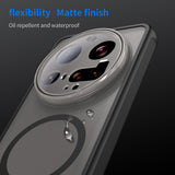 Husa de protectie Techsuit HaloFrost II MagSafe compatibil cu Xiaomi 15 Ultra, Negru