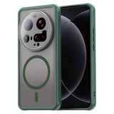 Husa de protectie Techsuit HaloFrost II MagSafe compatibil cu Xiaomi 15 Ultra, Verde