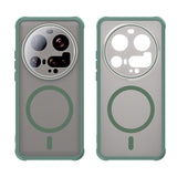Husa de protectie Techsuit HaloFrost II MagSafe compatibil cu Xiaomi 15 Ultra, Verde