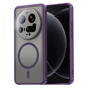Husa de protectie Techsuit HaloFrost II MagSafe compatibil cu Xiaomi 15 Ultra, Mov
