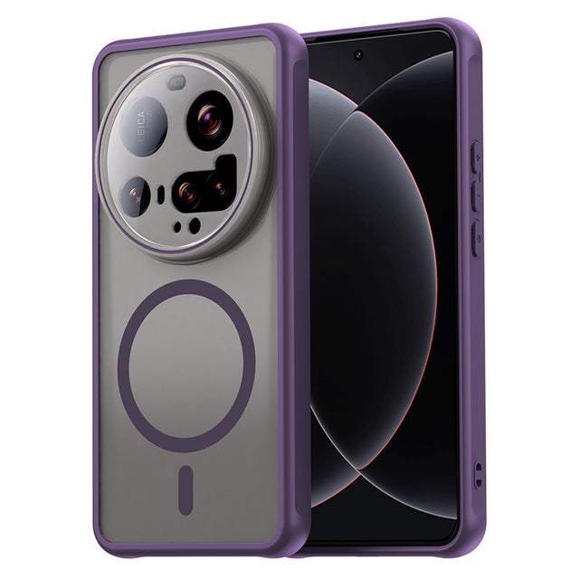 Husa de protectie Techsuit HaloFrost II MagSafe compatibil cu Xiaomi 15 Ultra, Mov