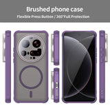 Husa de protectie Techsuit HaloFrost II MagSafe compatibil cu Xiaomi 15 Ultra, Mov