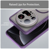 Husa de protectie Techsuit HaloFrost II MagSafe compatibil cu Xiaomi 15 Ultra, Mov