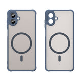 Husa de protectie Techsuit HaloFrost II MagSafe compatibil cu Samsung Galaxy A07 4G, Bleumarin