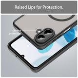 Husa de protectie Techsuit HaloFrost II MagSafe compatibil cu Samsung Galaxy A07 4G, Negru