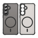 Husa de protectie Techsuit HaloFrost II MagSafe compatibil cu Samsung Galaxy S24 Plus / S25 Plus, Negru