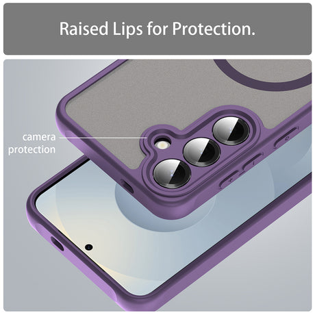Husa pentru Samsung Galaxy S24 Plus / S25 Plus - Techsuit HaloFrost II MagSafe - Purple