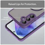 Husa de protectie Techsuit HaloFrost II MagSafe compatibil cu Samsung Galaxy A35 5G, Mov