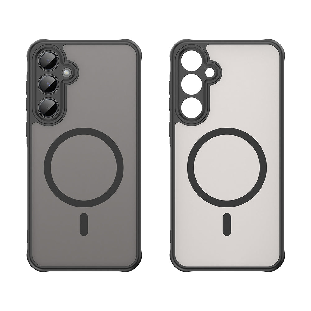 Husa de protectie Techsuit HaloFrost II MagSafe compatibil cu Samsung Galaxy A55 5G, Negru