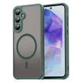 Husa de protectie Techsuit HaloFrost II MagSafe compatibil cu Samsung Galaxy A55 5G, Verde