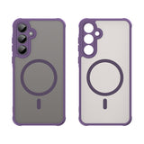 Husa de protectie Techsuit HaloFrost II MagSafe compatibil cu Samsung Galaxy A55 5G, Mov