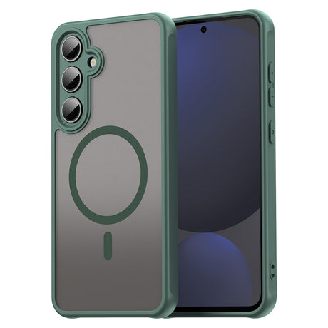 Husa de protectie Techsuit HaloFrost II MagSafe compatibil cu Samsung Galaxy S24 FE, Verde