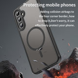 Husa de protectie Techsuit HaloFrost II MagSafe compatibil cu Samsung Galaxy A16 4G / A16 5G, Negru