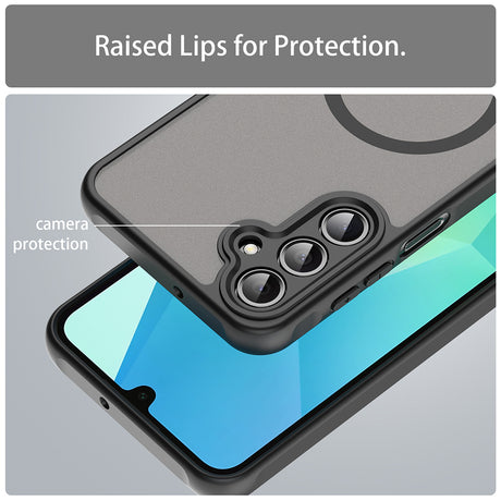 Husa de protectie Techsuit HaloFrost II MagSafe compatibil cu Samsung Galaxy A16 4G / A16 5G, Negru