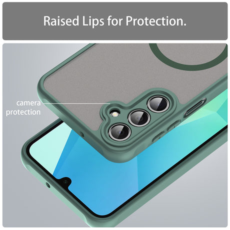 Husa de protectie Techsuit HaloFrost II MagSafe compatibil cu Samsung Galaxy A16 4G / A16 5G, Verde