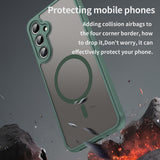 Husa de protectie Techsuit HaloFrost II MagSafe compatibil cu Samsung Galaxy A16 4G / A16 5G, Verde