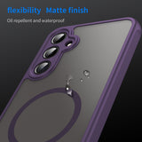 Husa de protectie Techsuit HaloFrost II MagSafe compatibil cu Samsung Galaxy A16 4G / A16 5G, Mov